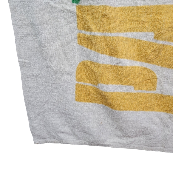 Greenbay Packers Vintage Oversized Beach Pool Towl Thin One Sided - Picture 4 of 11